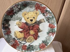 Teddy Winter Wonderland Plate