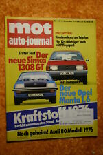 MOT 23/75 Opel Manta Simca