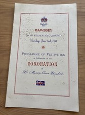 1953 ERII Coronation Programme