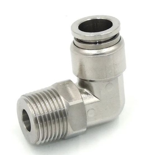 Stainless steel male - male, elbow