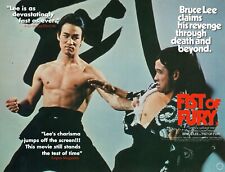 FIST OF FURY 1972 quad poster