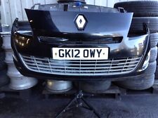 2012 RENAULT GRAND SCENIC MK3 -FRONT  BUMPER  - PAINT:TEGNE - BLACK