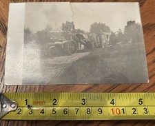 Early Photo RPPC Steam Tractor