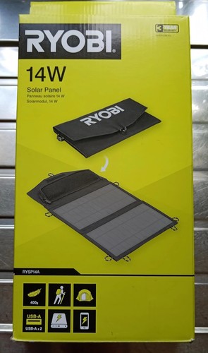 Ryobi solar panel 14w - solar,