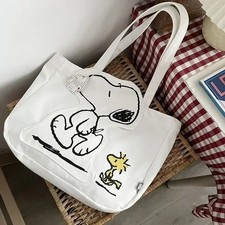 Snoopy Canvas Shoulder Tote