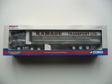 Corgi CC13217 DAF XF Spacecab Curtainside - Ramage Transport Ltd.