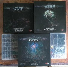 Deep Madness Boardgame plus expansions
