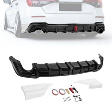 Rear Bumper Diffuser w/LED