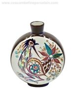 RARE Royal Copenhagen porcelain Aluminia Faience vase signed Marianne Johnson