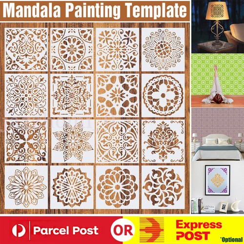 16pcs mandala drawing dot - 16pcs,