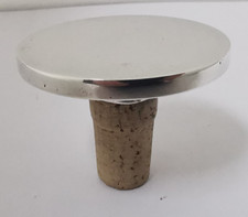 Large Solid Silver Wine Bottle Stopper - Links Of London - Edinburgh 2002
