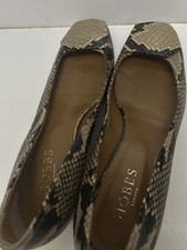 HOBBS Snake Print Leather