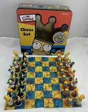 2000 Simpsons Chess Set by