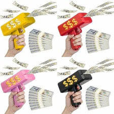Money Gun Cash Spray Toy