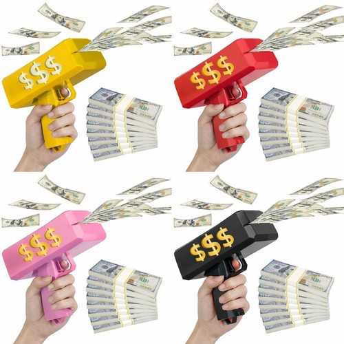 Money gun cash - gun, toy