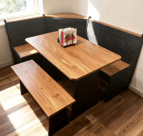 Corner breakfast nook dining - breakfast,