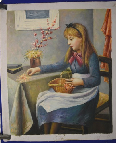 Hand painted oil painting - hand, on