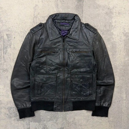 Serge pariente leather jacket - leather,