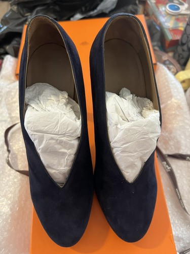 Hermes black suede florida - hermes,