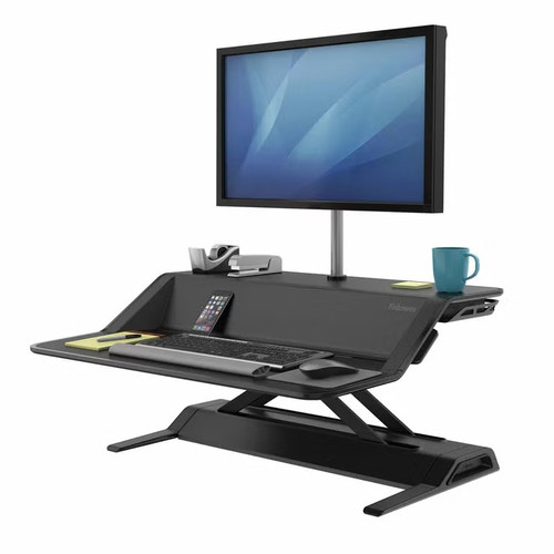 Fellowes lotus sit stand - fellowes, sit-stand