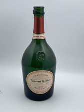 Antique circa early C20th empty  Laurent Perrier Rose Champagne Bottle, 750ml