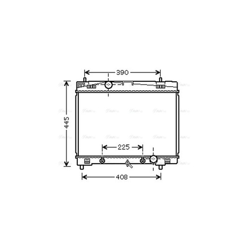 Radiator to2577 ava - to2577,
