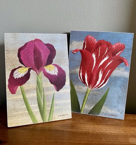 Vtg wiscombe botanical - m.,