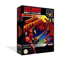 Super Metroid SNES Game Case