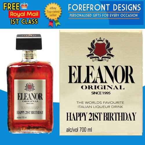 Personalised amaretto liqueur - personalised,