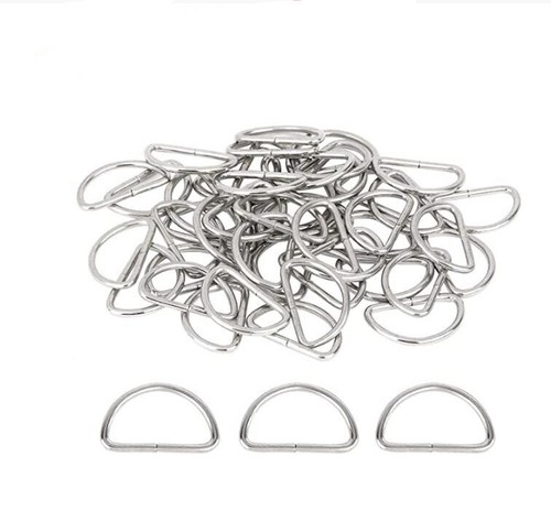 Silver metal ring - silver, d