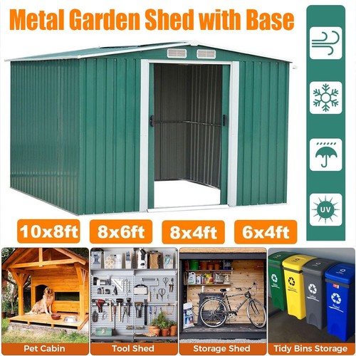 Metal garden shed 8 x - shed,