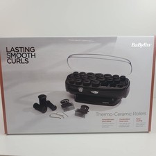 BaByliss Thermo Ceramic Heated Rollers Set With Metal Pins & Clips New In Box 