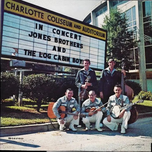 Jones brothers with the log - jones,