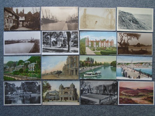 Modern postcard album with 298 - postcard,