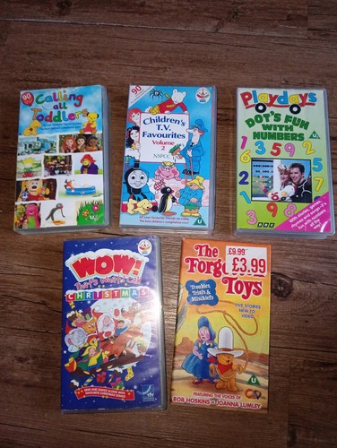 Children kids vhs bundle - children,