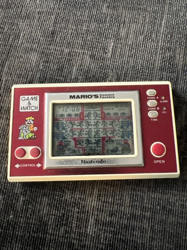 Nintendo game watch mario - nintendo,