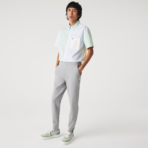 Lacoste grey chine slim - grey,