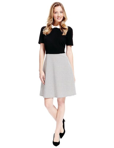 Monochrome peter pan - m&s,
