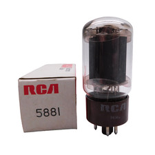 RCA 5881 6L6GC Valve Tube Used Tested Boxed (V18)