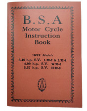 BSA Sloper Instruction Book