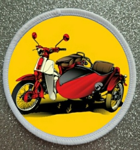 Sidecar iron sew on - sew,
