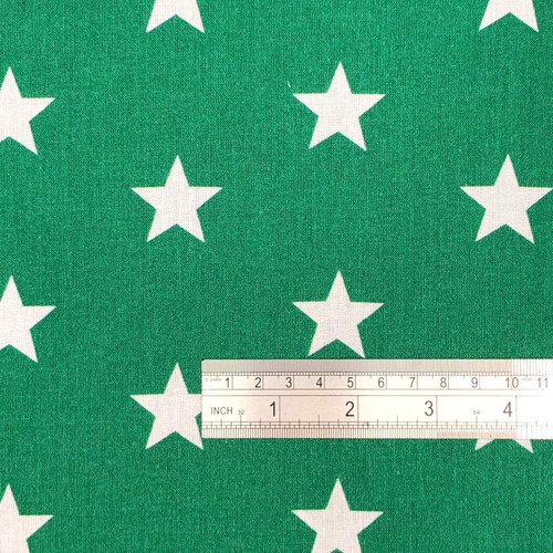 Large star emerald cotton - large,