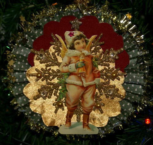 Victorian christmas angel - victorian,