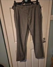Topman Men's Grey Formal Suit