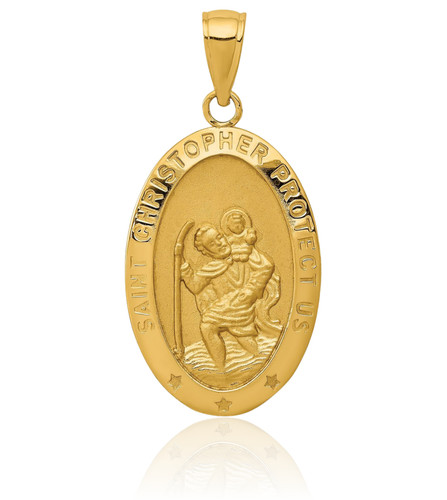 14k solid yellow gold - solid, oval