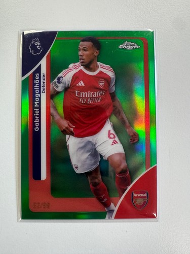 Gabriel magalhaes topps chrome - gabriel,