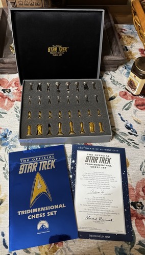 Franklin mint star trek - franklin,