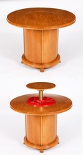 Vintage Art Deco Satin Wood