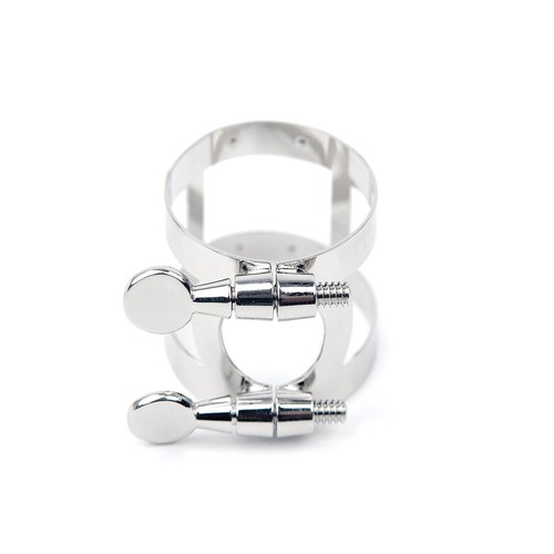 Rico nickel plated ligature - nickel,