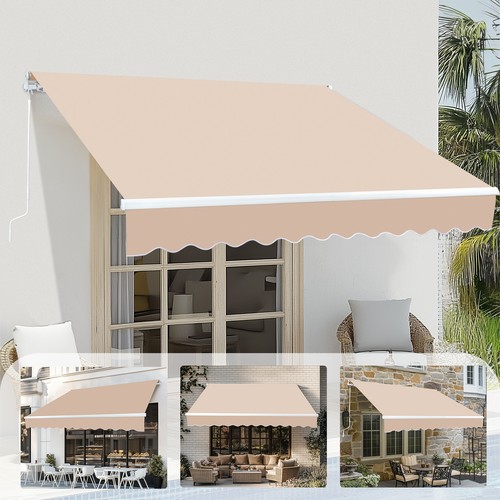 10x8 manual retractable sun - ft,